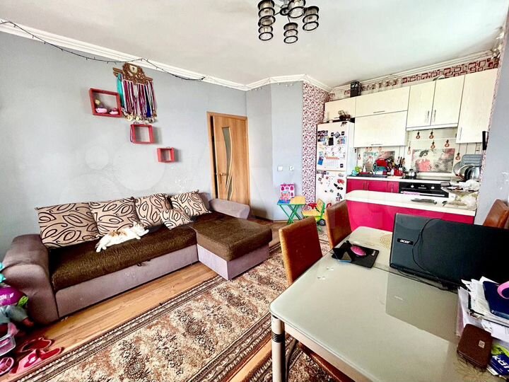 2-к. квартира, 41,6 м², 1/3 эт.