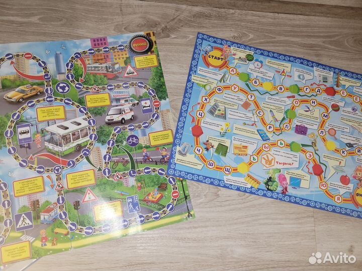 Настольные игры ходилки