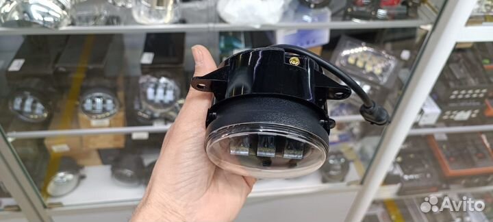 2шт Противотуманные фары Mitsubishi птф Led