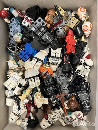 Лего минифигурки звездные воины