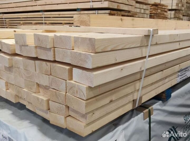 Доска строганая 45*195*3000 мм сорт C скругление