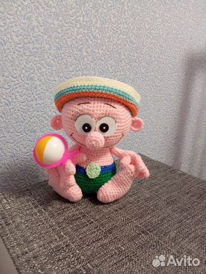 Игрушка вязанная