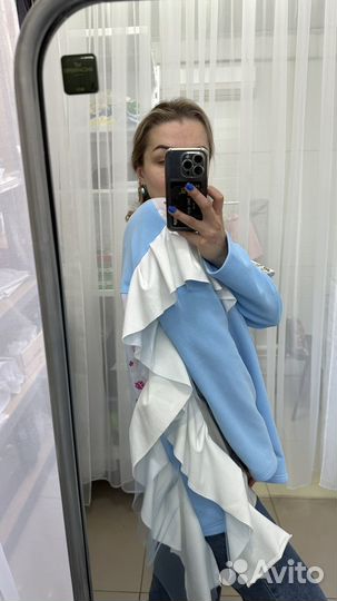 Свитшот женский пэчворк ручная работа