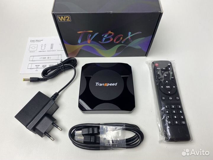 Смарт тв приставка Transpeed ATV 4/32GB. настроена