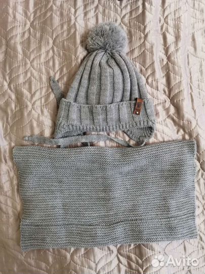 Шапка и снуд 44-48