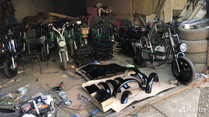 Ремонт и покрасска велосипедов(Monster