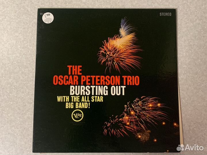 The Oscar Peterson trio-Bursting out 1st press
