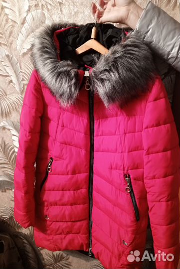 Зимний женский пуховик