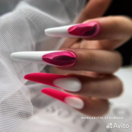 Маникюр Гель-лак Наращивание