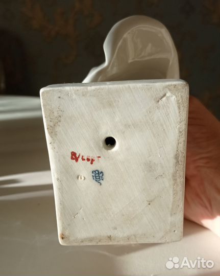 Бюст Сталина. Фарфор лфз. 1945-1952 гг