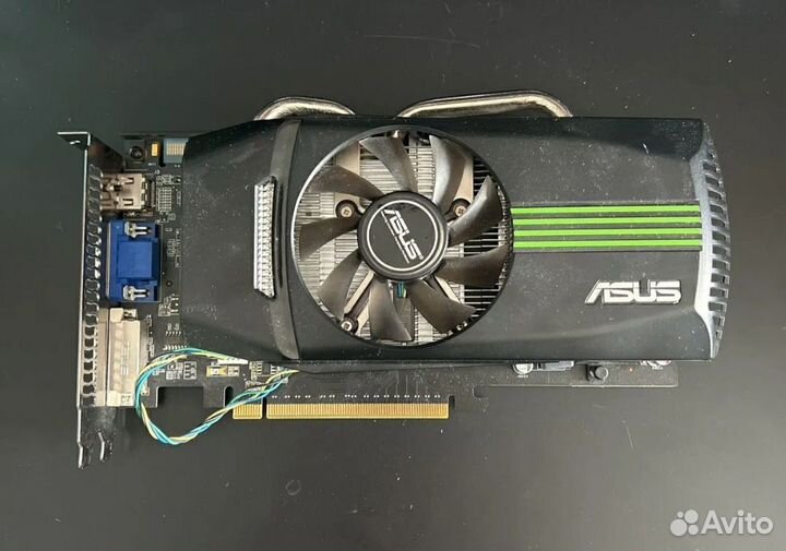 Видеокарта asus gts 450 1gb/128