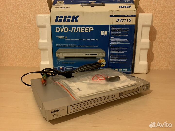 DVD плеер BBK DV311S