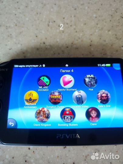 Карта памяти ps vita оригинал 64gb и батарея
