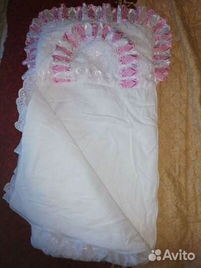 Конверт на выписку для девочки лето