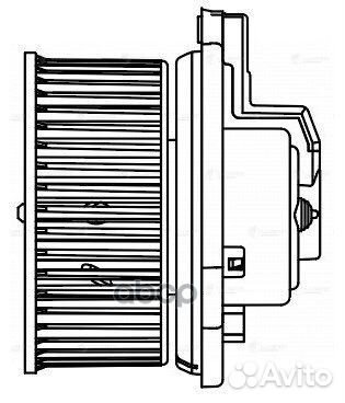 Э/вентилятор отоп. для а/м Honda CR-V (95) (LHD)