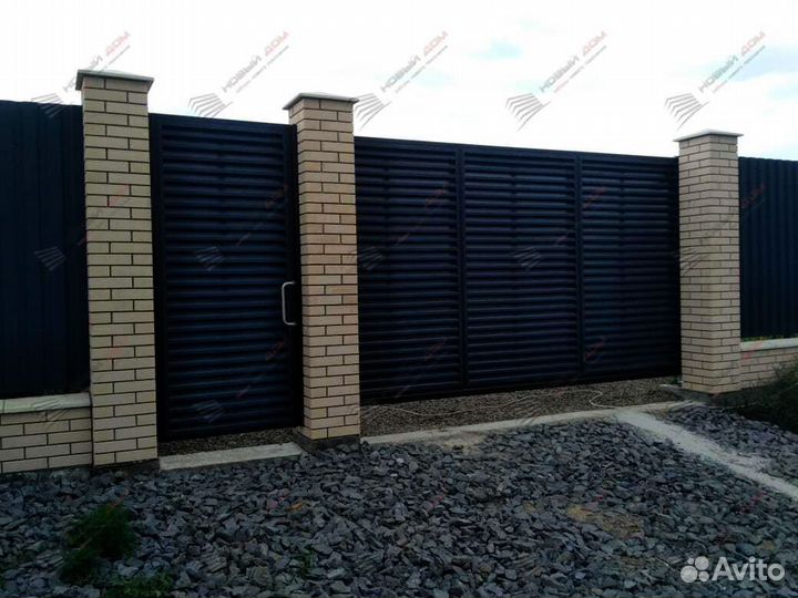 Забор-жалюзи