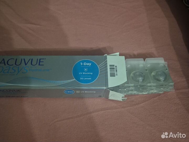 Линзы контактные acuvue oasys 1 day
