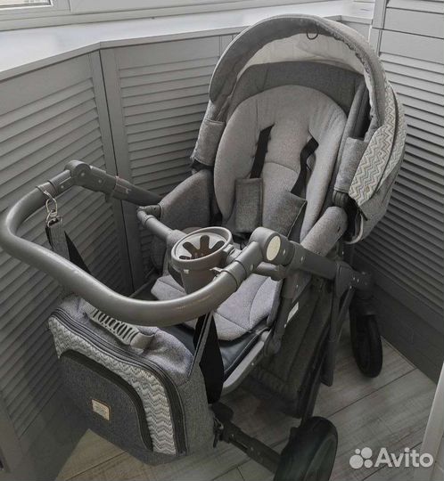 Коляска adamex luciano 3 в 1