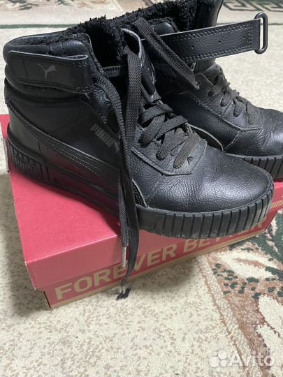 Кеды детские утепленные puma