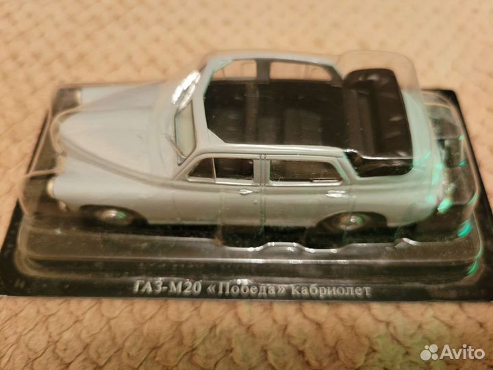 Модель автомобиля 1 43 Победа