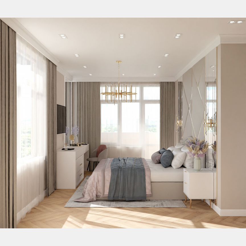 1-к. квартира, 37,5 м², 6/23 эт.