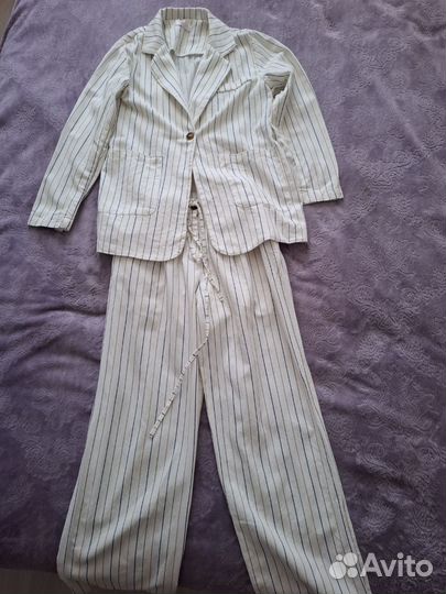 Брючный костюм для девочки 154