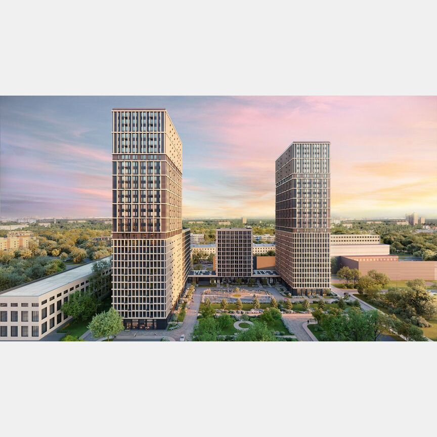 3-к. квартира, 93,8 м², 4/30 эт.