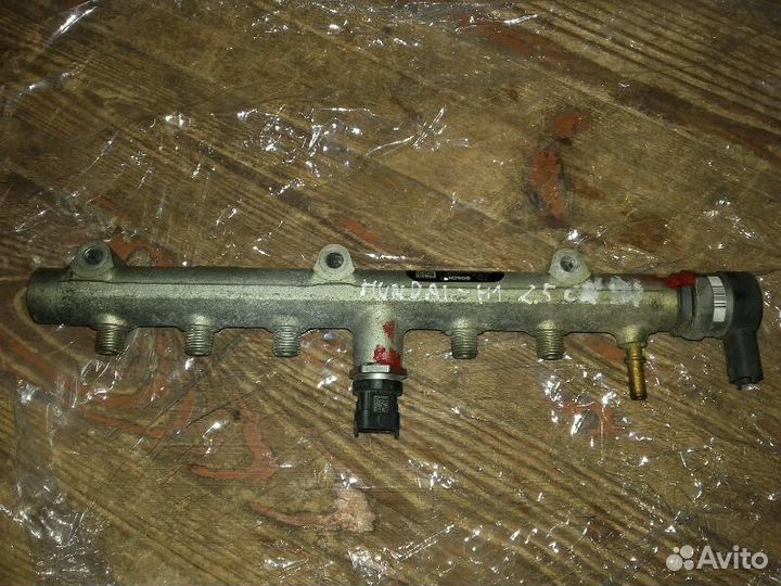 Топливная рейка с датчиками. crdi. Hyandai H-1.170