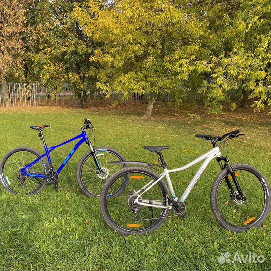 Горный велосипед GT и Cannondale