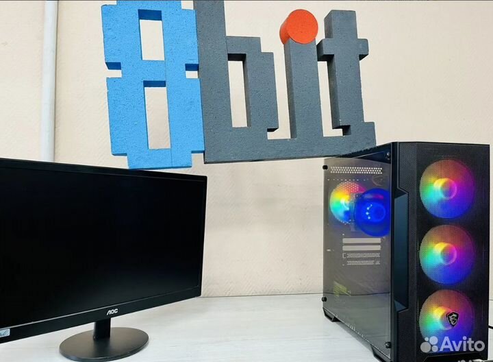 Новый пк i3-10100 1660 super