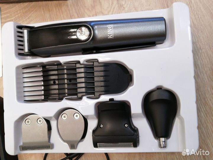 Машинка триммер для стрижки волос и бороды