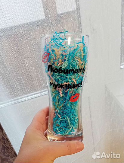 Бокал / фужер с надписью