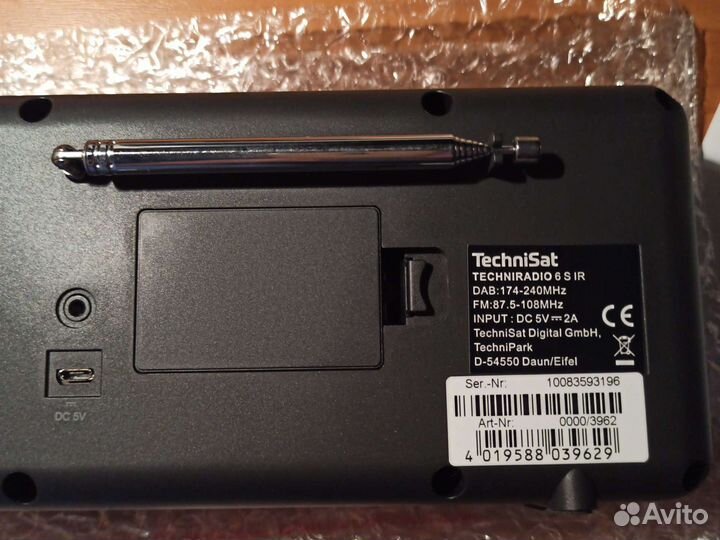 Интернет радио Technisat. WI FI,FM, BT. Германия