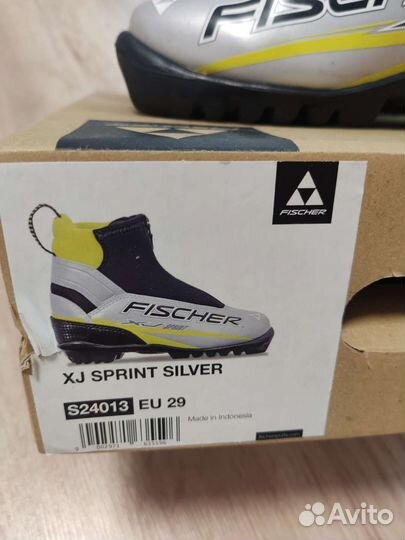 Ботинки для беговых лыж детские Fischer XJ Sprint