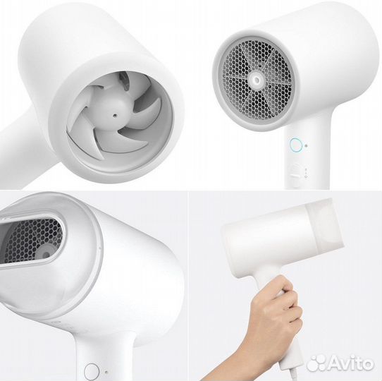 Фен Xiaomi Mi Ionic Hair dryer белый