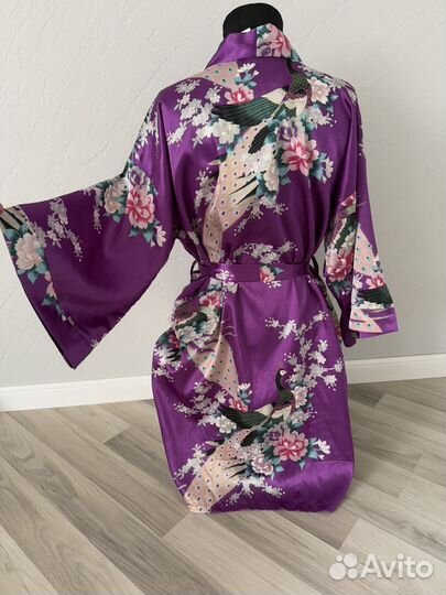 Халат 100% шелк Новый с биркой 42 44 46