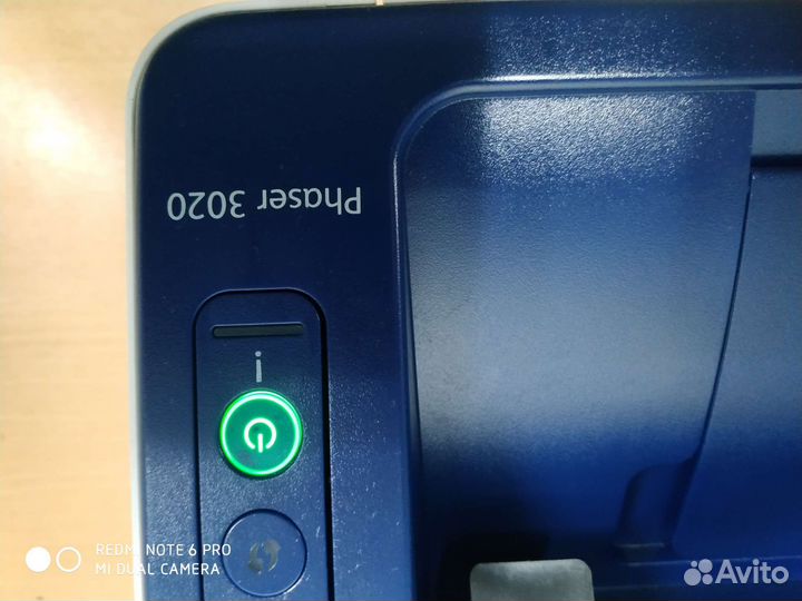 Принтер лазерный Xerox 3020. Wi-fi. Рабочий