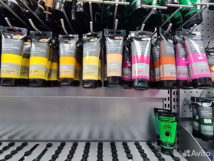 Краска акриловая художественная гамма 75мл