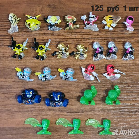 Фигурки Hasbro Power Rangers Micro Morphers 3см