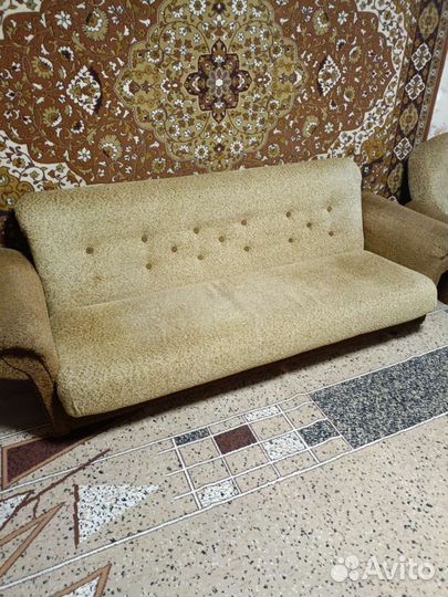 Диван и 2 кресла бу
