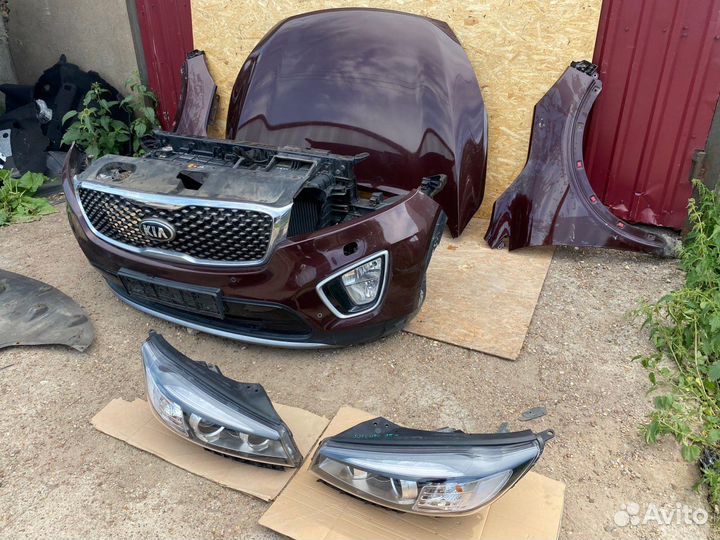 Kia Sorento Prime Киа Соренто Прайм ноускат 2014г