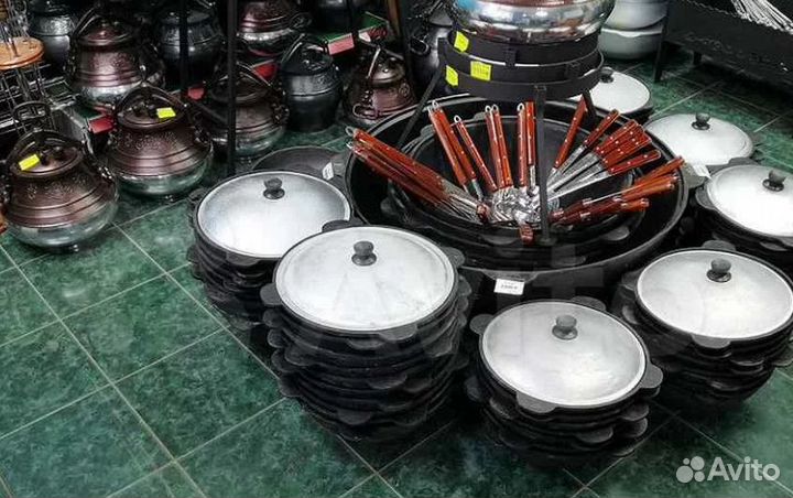 Чугунный казан