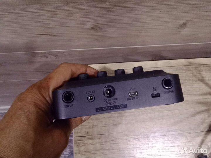 Гитарный процессор zoom g1 four