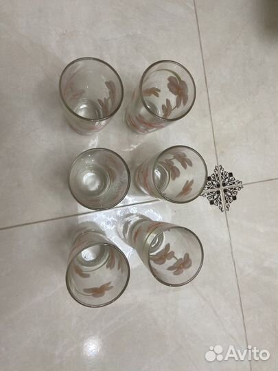 Набор стаканов для воды и соков