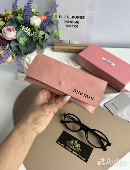 Очки Miu Miu имиджевые полный комплект