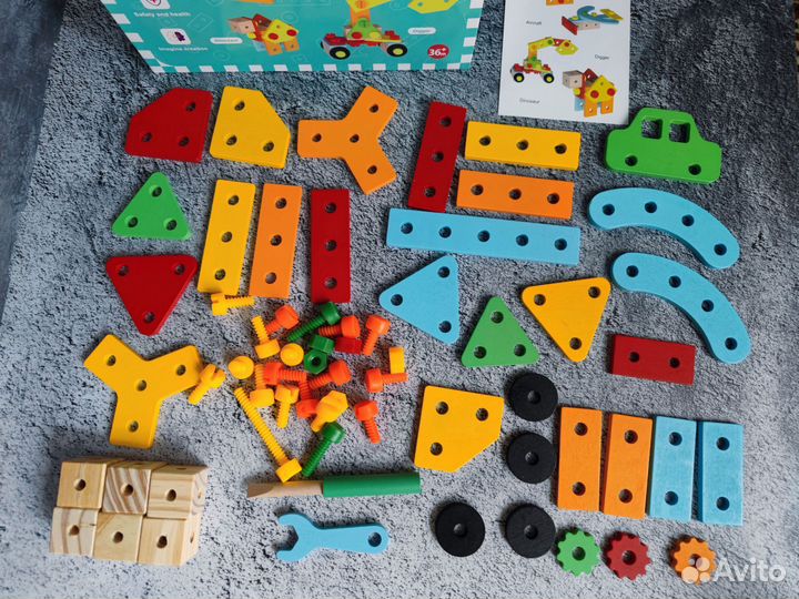 Деревянный конструктор