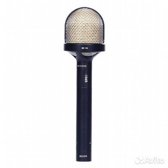 Микрофон Октава мк-104 (черный, в картонной коробк