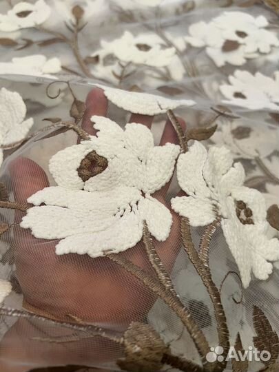 Штора тюль новая