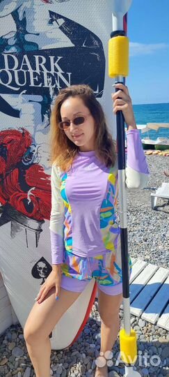 Спортивный костюм, сап борд, плавание