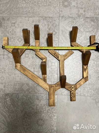 Декоративна вешалка, рога